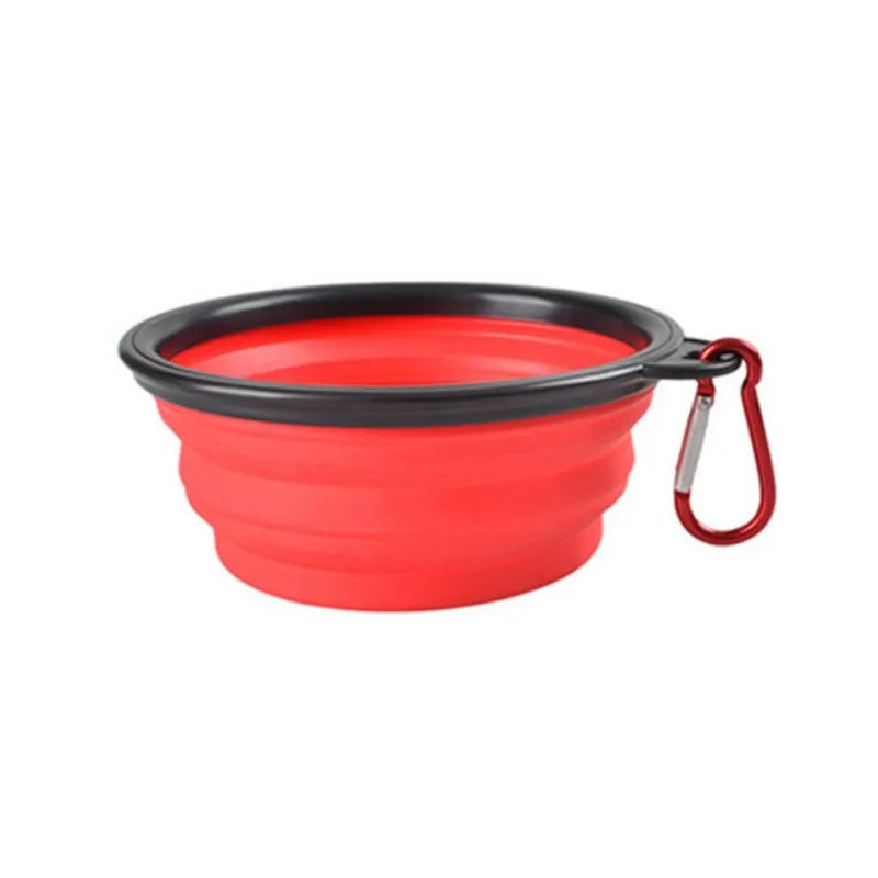Collapsible Silicone Pet Bowl – Portable, Durable Travel Feeder for Dogs & Cats