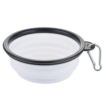 Collapsible Silicone Pet Bowl – Portable, Durable Travel Feeder for Dogs & Cats