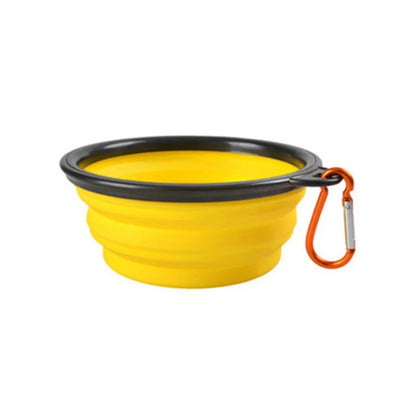 Collapsible Silicone Pet Bowl – Portable, Durable Travel Feeder for Dogs & Cats