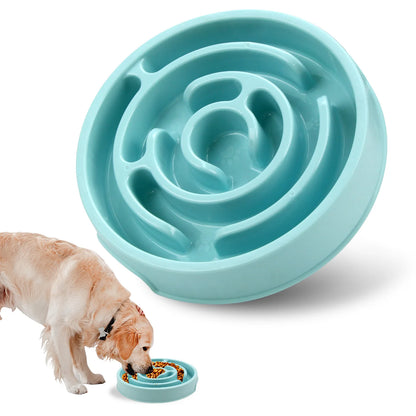 Non-Slip Slow Feeder Pet Bowl – Durable & Suited for All Pet Sizes