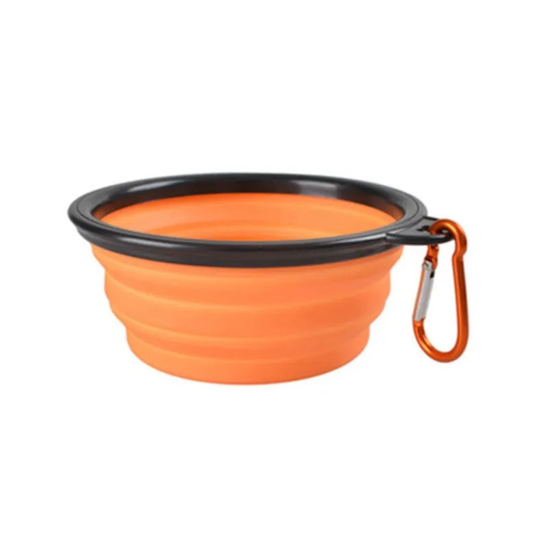 Collapsible Silicone Pet Bowl – Portable, Durable Travel Feeder for Dogs & Cats