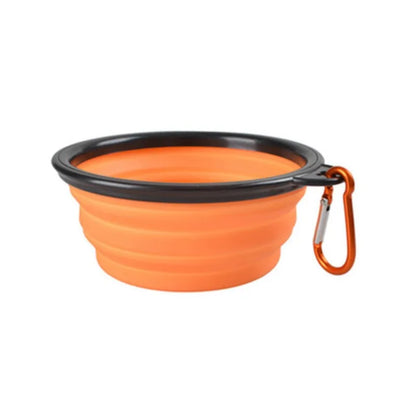 Collapsible Silicone Pet Bowl – Portable, Durable Travel Feeder for Dogs & Cats