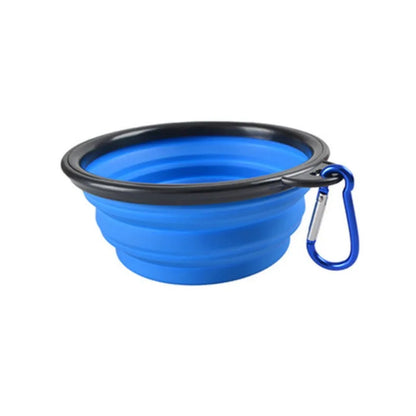 Collapsible Silicone Pet Bowl – Portable, Durable Travel Feeder for Dogs & Cats