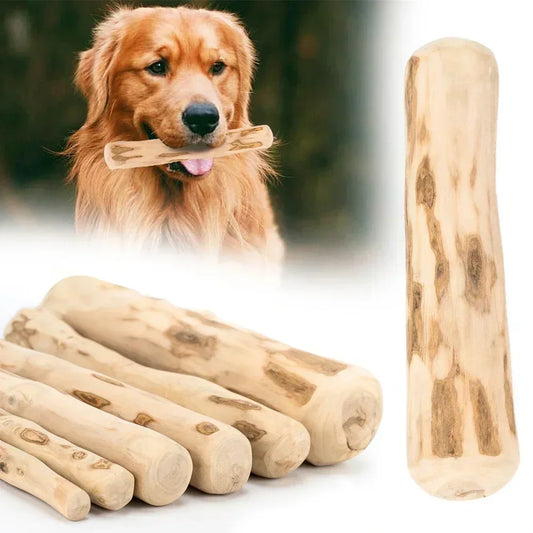 Coffee Wood Dog Chew Stick – Natural Teeth Cleaner & Anxiety Relief Toy
