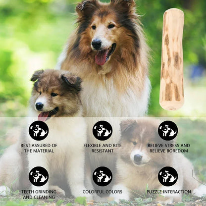 Coffee Wood Dog Chew Stick – Natural Teeth Cleaner & Anxiety Relief Toy